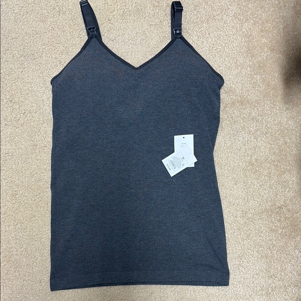 Auden Dark Gray Women's Nursing Camisole Size Medium